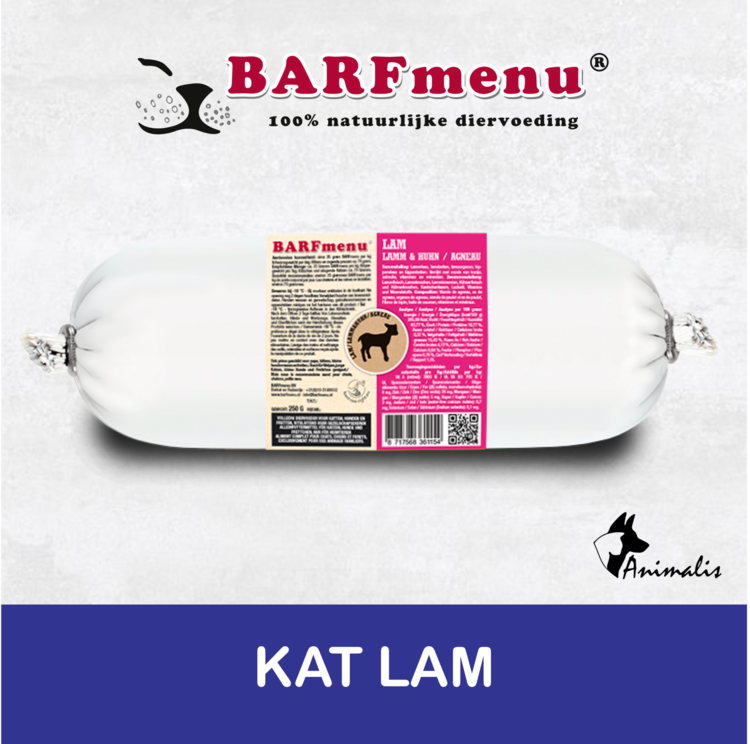 BARFmenu Cat Lamb
