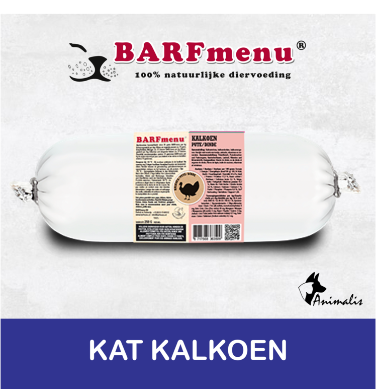 BARFmenu Kat Kalkoen