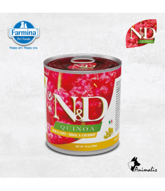 Farmina N&D "Adult Quinoa Skin & Coat Kwartel"