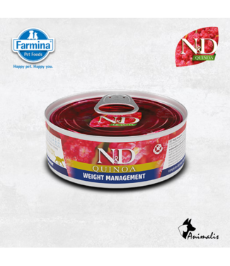 Farmina Katze N&D "Adult Quinoa Weight Management Lamm"