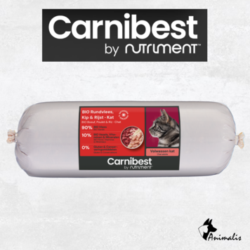 Nutriment CARNIBEST "Cat Beef, Chicken & Rice"