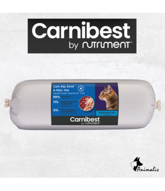 Nutriment CARNIBEST Kat "Lam, Kip, Eend & Rijst"