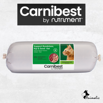 Nutriment Carnibest Kat Support Rund, Kip & Eend