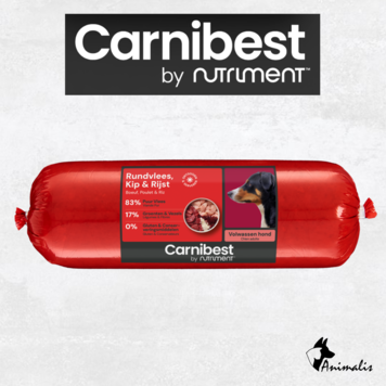 Nutriment CARNIBEST "Rind, Huhn & Reis"