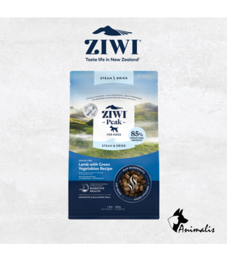 Ziwi Peak "STEAM & DRIED Lamb with Green Vegetables"
