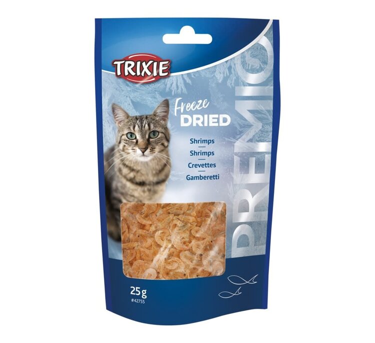 Trixie Kat PREMIO Freeze Dried Shrimps / Garnaaltjes 25 gr
