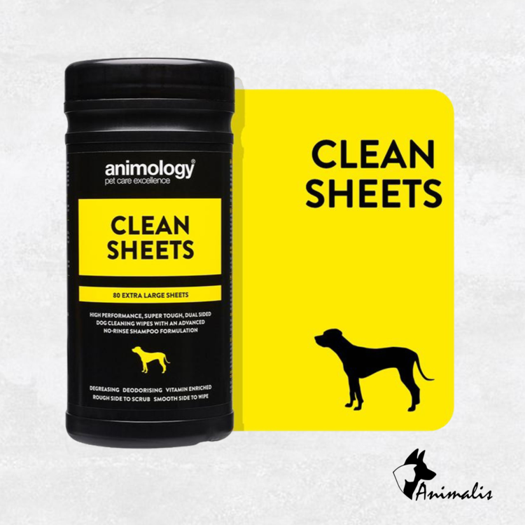 Animology "Clean Sheets Dog Wipes 20*27 cm"