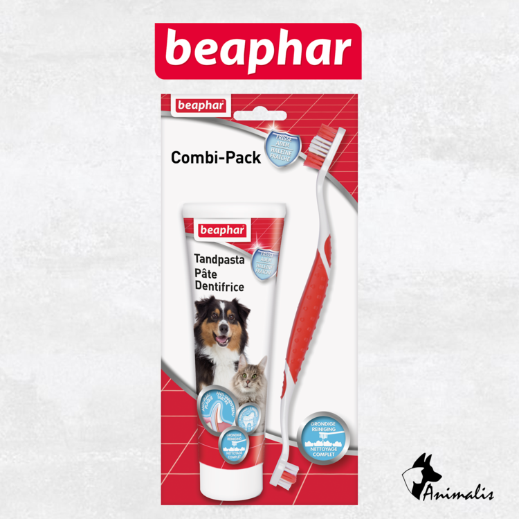 Beaphar Tandenborstel + Tandpasta
