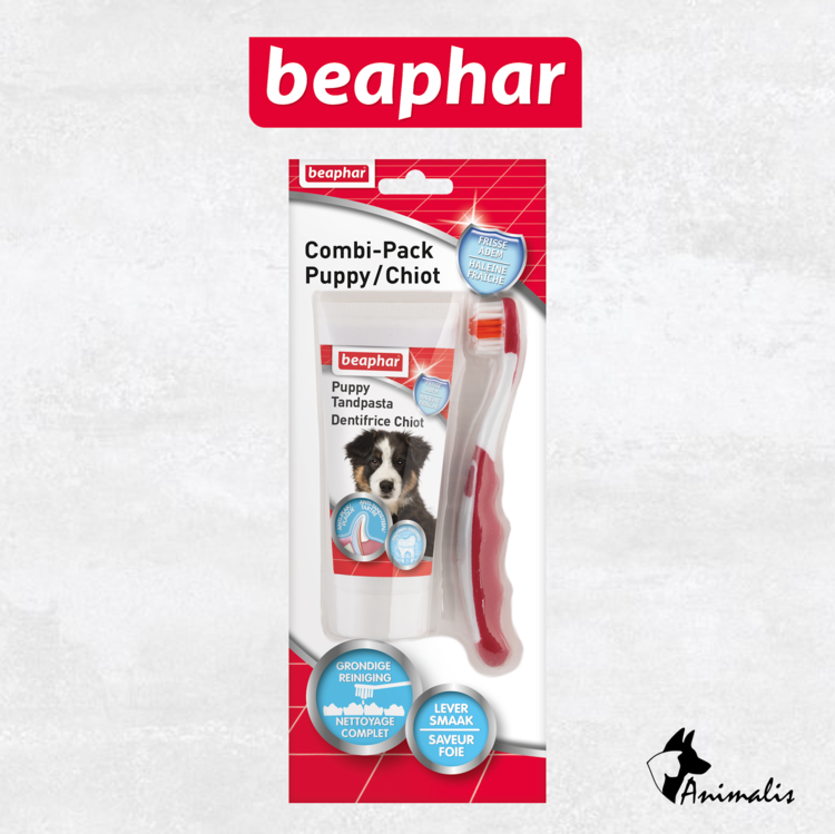Beaphar Combi-Pack Puppy (Tandpasta & Tandenborstel)