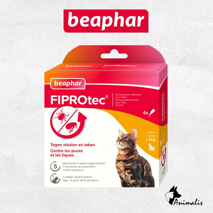 Beaphar FIPROtec Kat (4 st)
