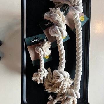 Quapas! Kauw Katoen/Touw 2 Knopen