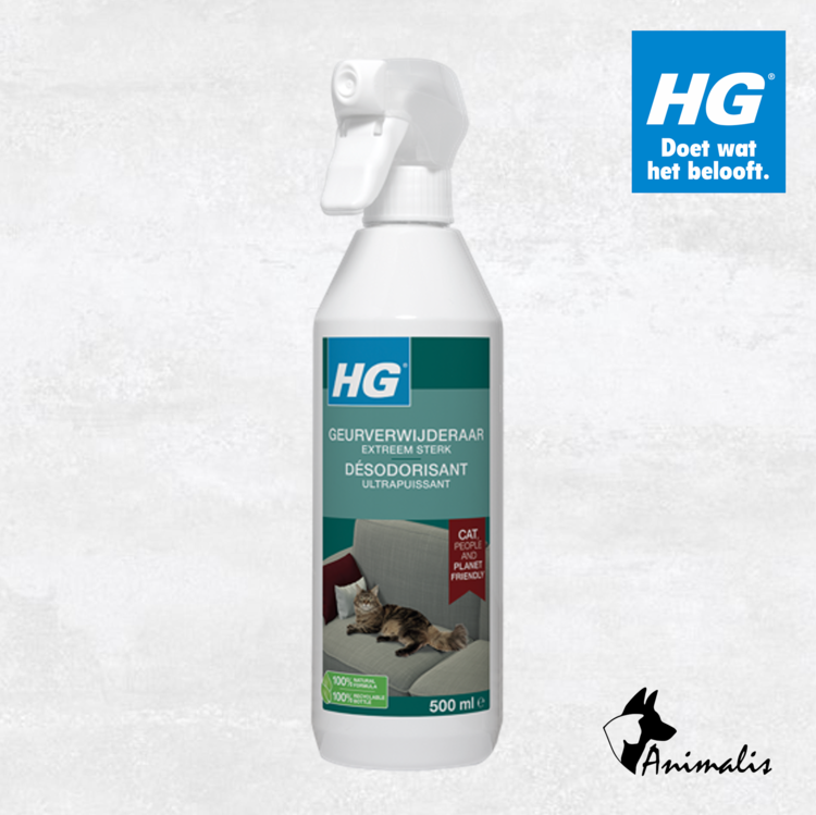 HG "Odour Remover Extremely Strong Cat" 500 ml