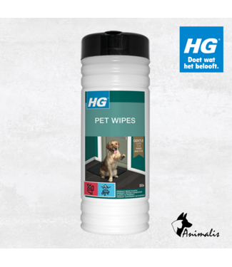 HG Pet Wipes 50 stuks