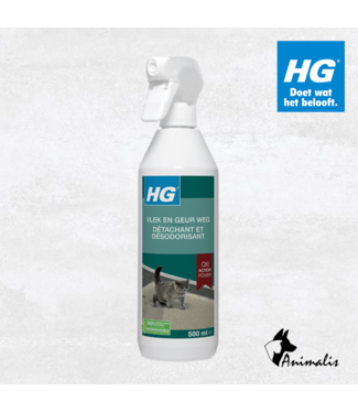 HG "Stain and Odor Remover Cat" 500 ml