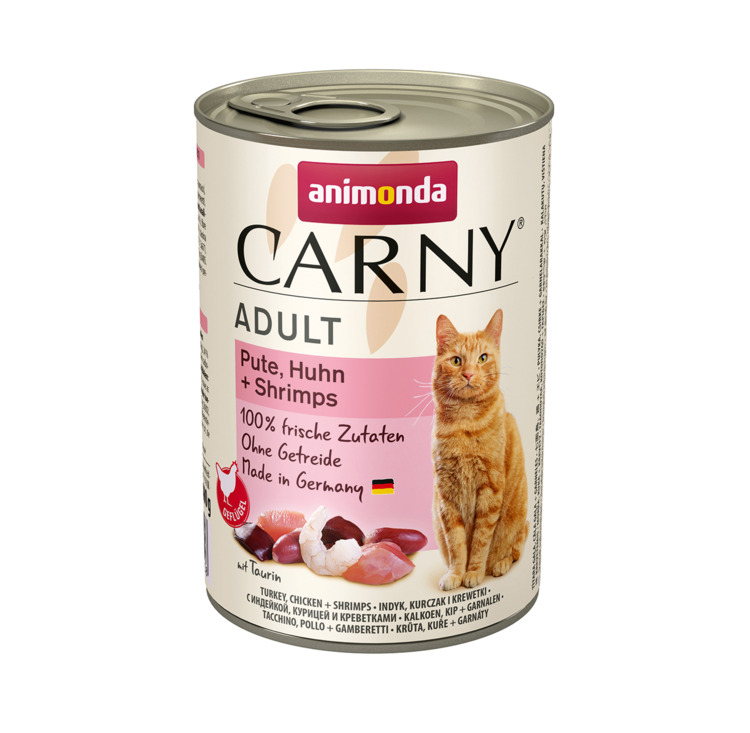 Animonda Carny Adult Pute, Huhn & Shrimps