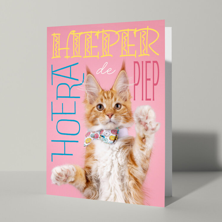 Cat'chy Images "Hieperdepiep Hoera"