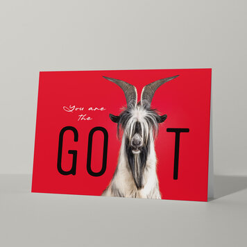 Cat'chy Images "You are the Goat"