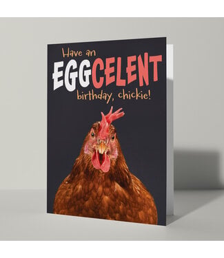 Cat'chy Images "Have an EGGcelent Birthday, Chickie!"