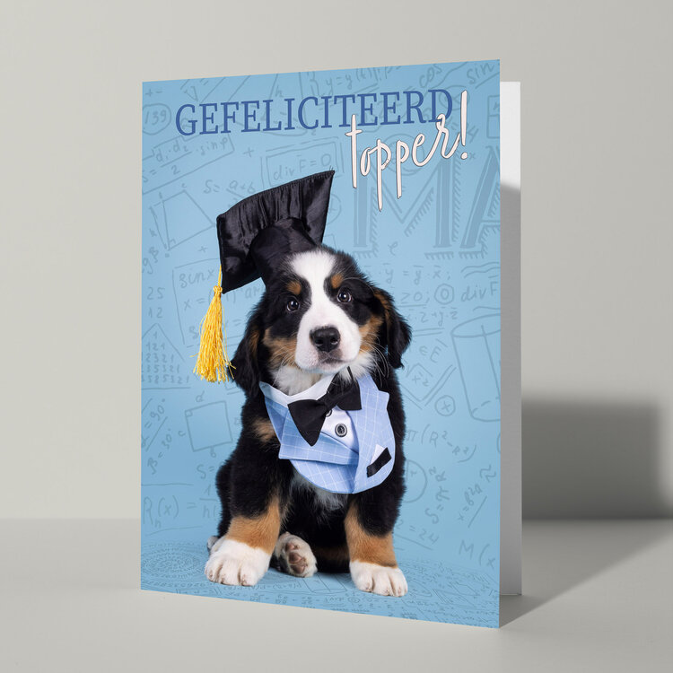 Cat'chy Images "Gefeliciteerd Topper!"