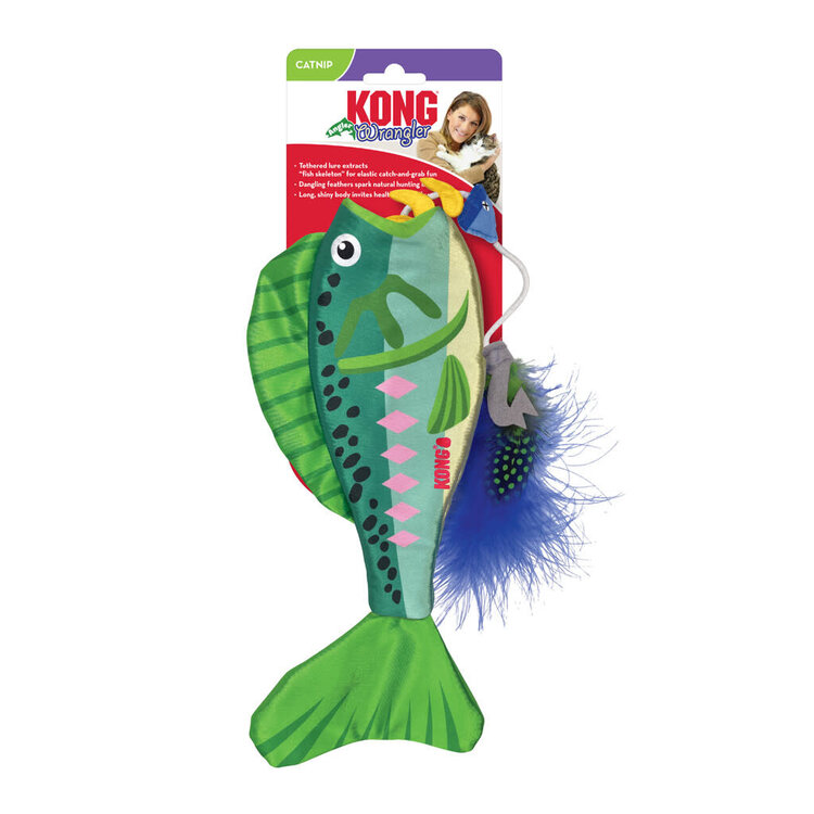 KONG® Cat WRANGLER "Angler Fish Assorti"