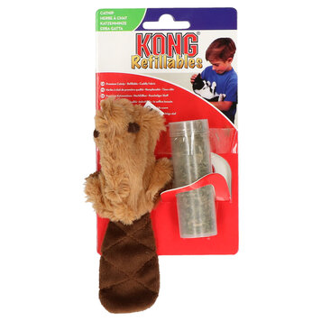 KONG® Cat REFILLABLES "Beaver"