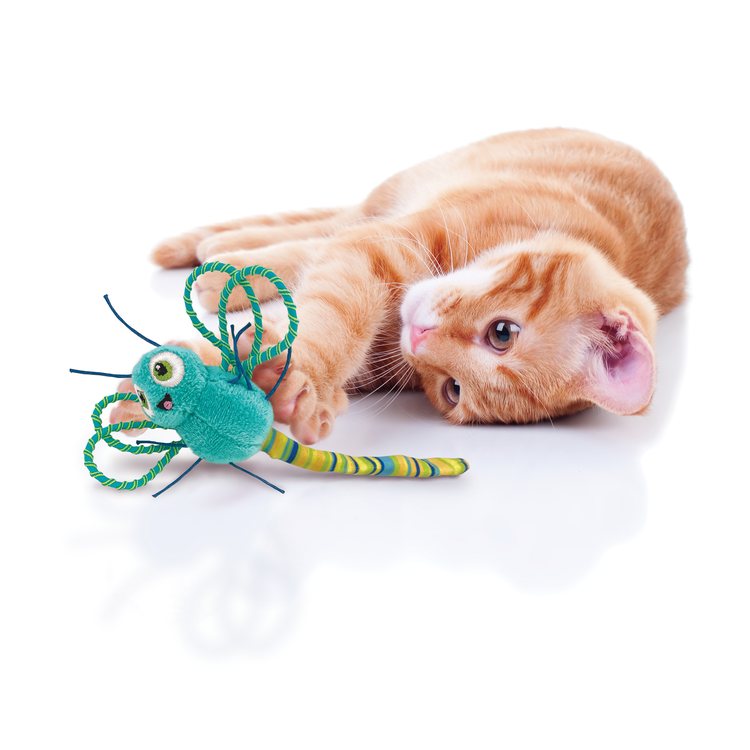 KONG® Cat FLINGAROO "Dragonfly Assorted"