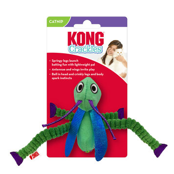 KONG® Katze CRACKLES "Heuschrecke"