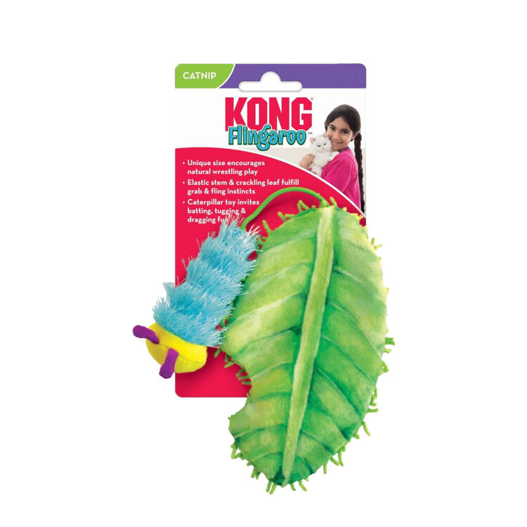 KONG® Cat FLINGAROO "Caterpillar"