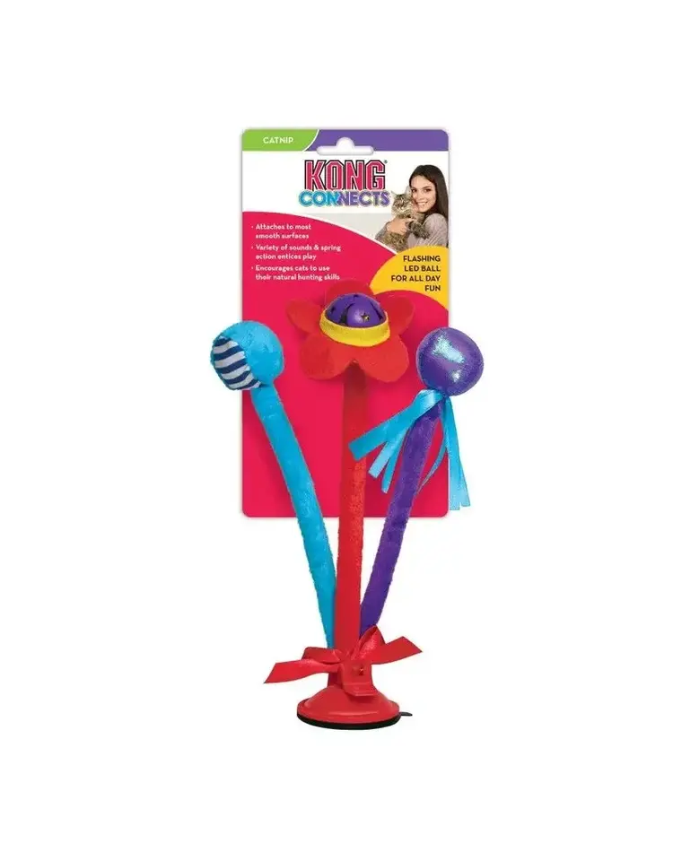 KONG® Katze CONNECTS "Bat-n-Spring"