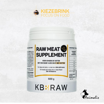 Kiezebrink KB Raw Meat Supplement No Calcium 500 gr