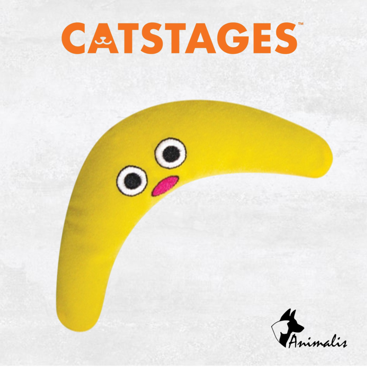 Outward Hound CATSTAGES "Green Magic Boomerang Buddy"