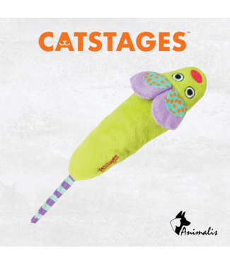 Outward Hound CATSTAGES "Green Magic Mighty Mouse"