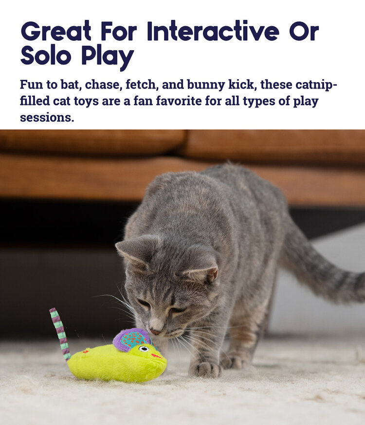 Outward Hound CATSTAGES "Green Magic Mighty Mouse"