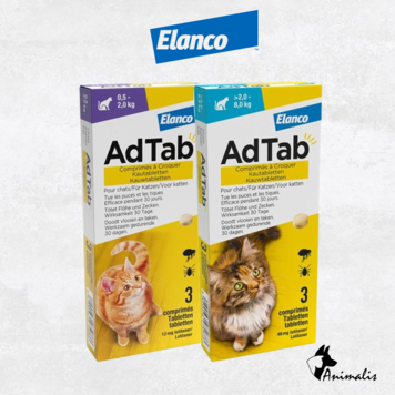 Elanco "AdTab Kat Kauwtablet" (3 tabl.)