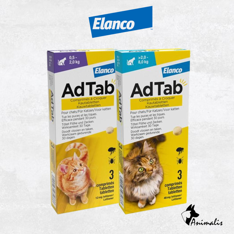 Elanco "AdTab Katze Kautablette"  (3 st)