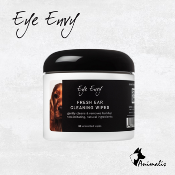 Eye Envy Fresh Ear Cleaning Wipes Hund (60 st) in Behälter