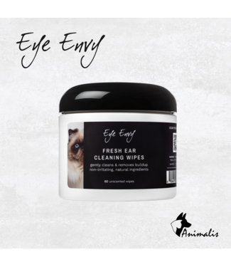 Eye Envy Fresh Ear Cleaning Wipes Cat (60 st) in jar