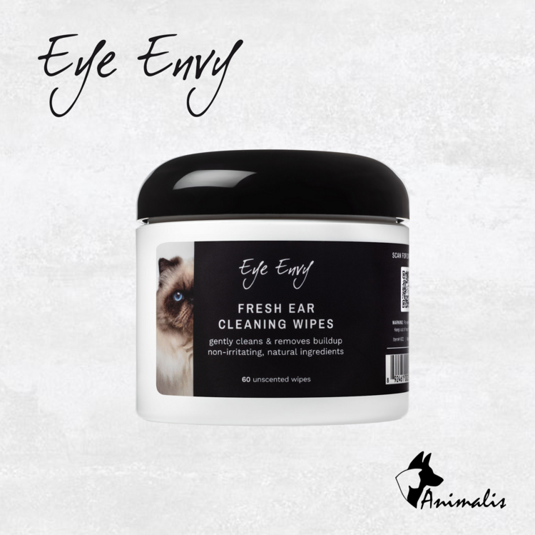 Eye Envy Fresh Ear Cleaning Wipes Katze (60 st) in Behälter