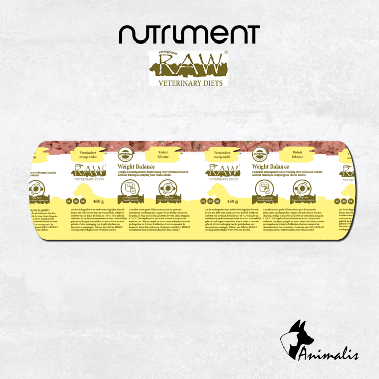 Nutriment ENERGIQUE RAW Veterinary Diets "Weight Balance"
