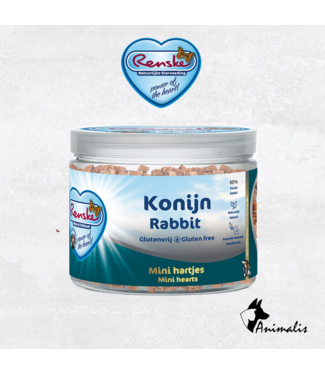Renske MINI HERZEN "Kaninchen" (100 gr)