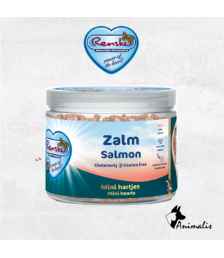Renske MINI HERZEN "Lachs" (100 gr)