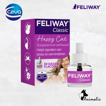 Ceva Feliway Verdamper Navulling - 1*48 ml (02-2020)