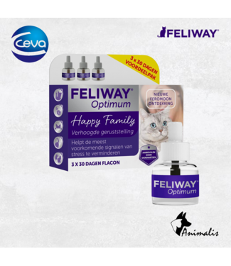 Ceva FELIWAY Optimum "Vaporizer-Nachfüllpackung" (3*48 ml)