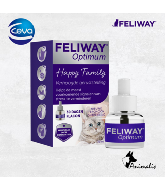 Ceva FELIWAY Optimum "Verdamper Navulling" (48 ml)
