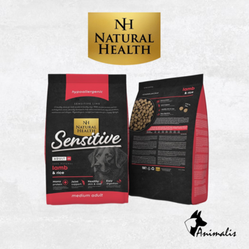 Natural Health SENSITIVE "Lam & Rijst - Adult M"