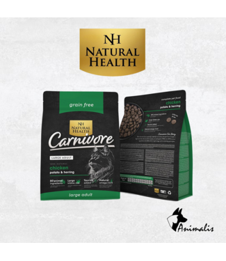 Natural Health Cat CARNIVORE "Chicken, Potato & Herring - Large"