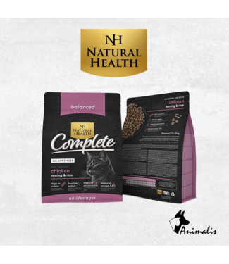 Natural Health Katze COMPLETE "Huhn, Hering & Reis"