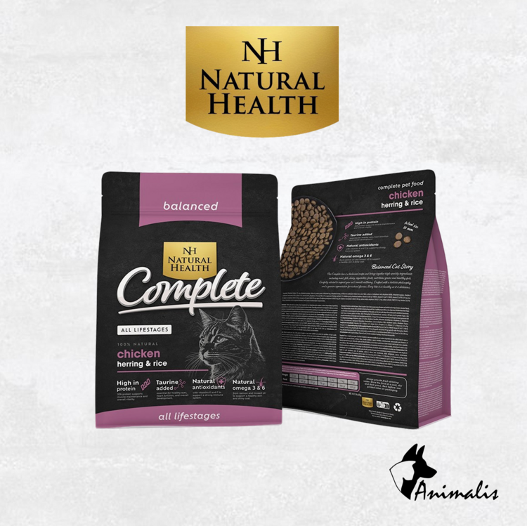 Natural Health Cat COMPLETE "Chicken, Herring & Rice"