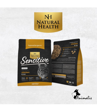Natural Health Katze SENSITIVE "Huhn & Reis - Senior"