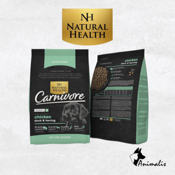 Natural Health CARNIVORE "Chicken, Duck & Herring - Puppy"